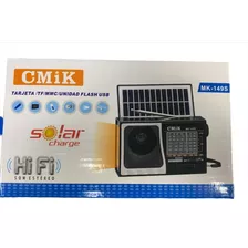 Radio Parlante Solar Recargable Bluetooth