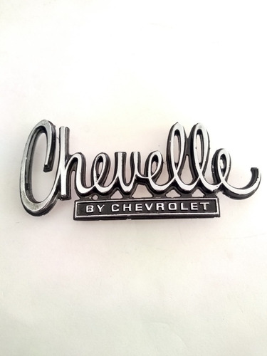Emblema Letra Chevrolet Chevelle By Chevrolet  Foto 2