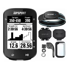 Kit Completo Gps Igpsport Bsc200 + Cinta De Braço + Sensores