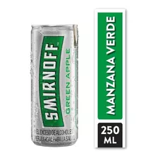 Smirnoff Green Apple 4ux 250ml - L a $136