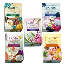 Kit 5 Sabonetes Vegetal Hidratante Exotic 170g Davene