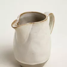 Lechera De Ceramica Salsera Lecherita 250 Ml Color Beige