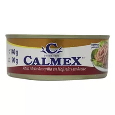 Atún Aleta Amarilla Calmex En Aceite En Hojuelas 130 Gr Cj48