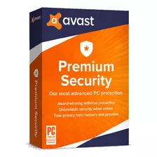 Avast Antivírus Premium Security 2 Anos, 5 Dispositivo