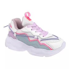 Tenis Plataforma Mujer Lady One Blanco 916-937