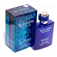 Perfume Masculino Giverny Blue Ocean Pour Homme 100ml Volume Da Unidade 100 Ml