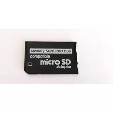 Tarjeta Adaptador Ms Pro Duo A Microsd Para Sony Psp
