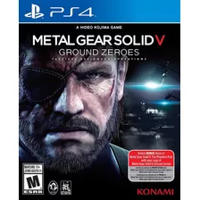 Metal Gear Soild V: Ground Zeroes - Playstation 4 Fisico