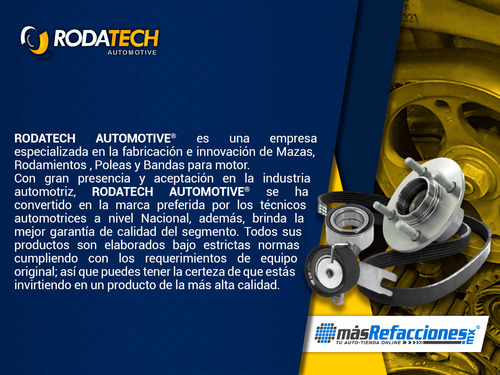 Maza Rueda Tras Izquierda Rx350 6 Cil 3.5l 07 Al 09 Rodatech Foto 6