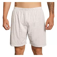 Samba Canção Malha Pijama Dormir Linha Noite Short Conforto