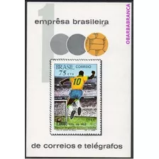 1970 - B-28 Bloco Milésimo Gol De Pelé Novo