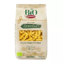 Fideos Fusilli Espirales 500g Pasta Organica - Bio Granoro