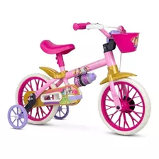 Bicicleta Bicicletinha Infantil Aro 12 Princesa Disney