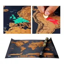 Mapa Raspadita Mapamundi P/raspar Deluxe 59x83- Grande