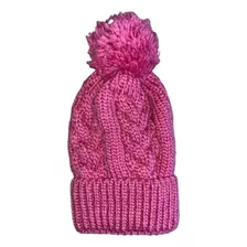 Gorro Calido Invierno De Lana Doble Punto Tejido