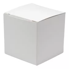 Caixa De Papel Branco Nº. 1 (7,7 X 7,7 X 7,5cm) - 25un.