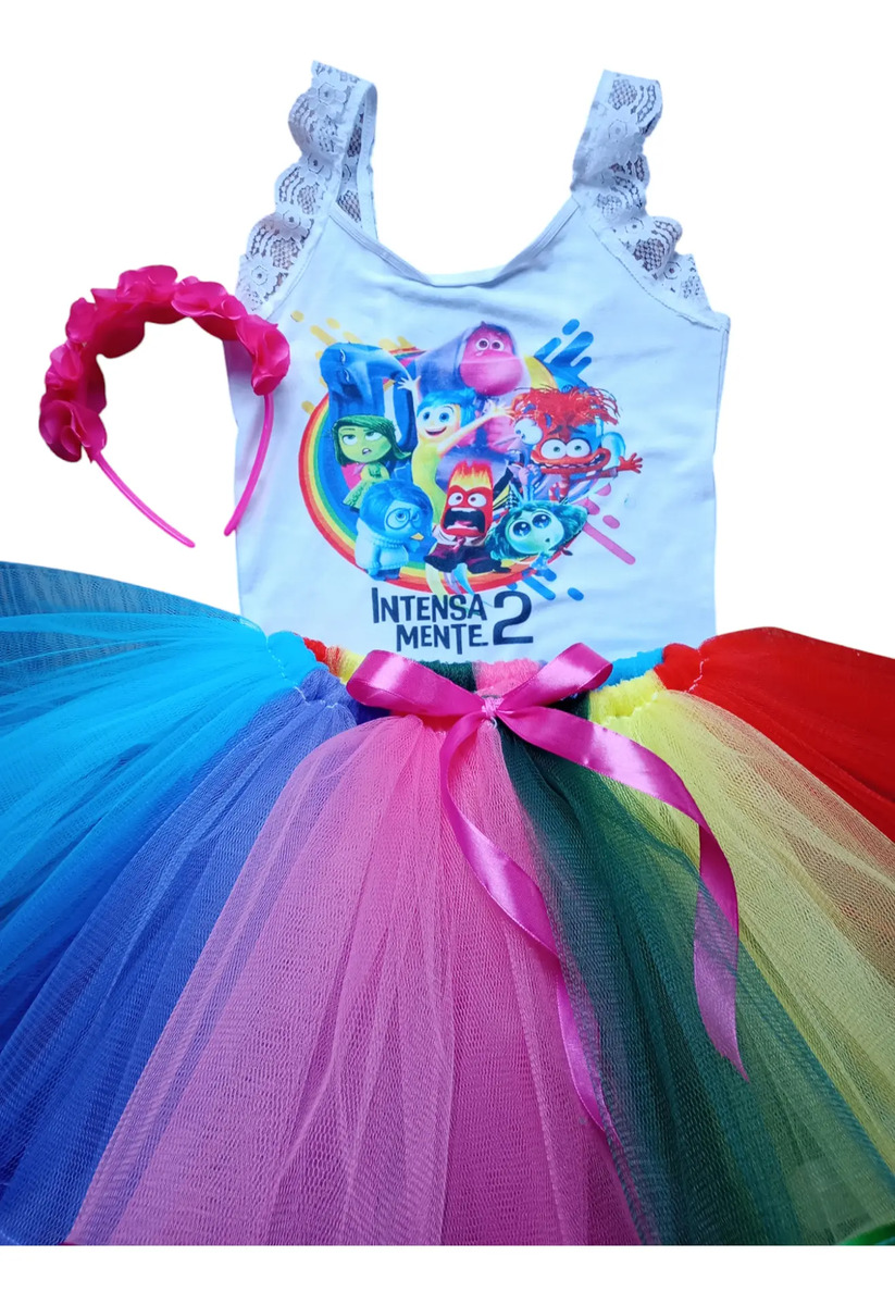 Tutu Personalizado Intensamente 2 Disfraz