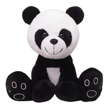 Panda De Pelúcia 25cm Buba Original Anti Alérgico