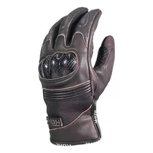 Guantes Vel Kohl Cafe Kohl-205 Textil/piel Ventilado Talla Xl