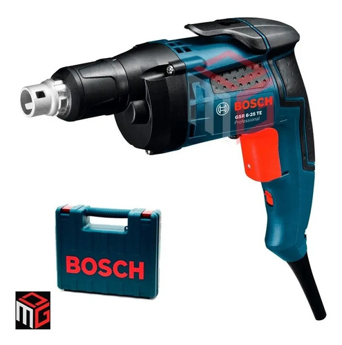 Atornillador Electrico Bosch Gsr 6-25 Durlock Autoperforante Dgm Azul