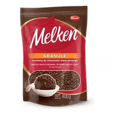 Melken Chocolate Granulé Meio Amargo Harald - Pacote 400g