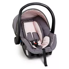 Bebê Conforto Cadeirinha Para Carro Cocoon Cinza E Rosa 