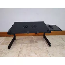 Mesa Para Notebook Soporte Plegable Regulable Con Cooler