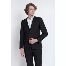 Costume Super Slim Poliviscose Out (pa) Preto