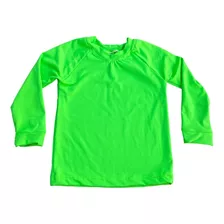 Camiseta Térmica Infantil Bebê Proteção Solar Uv50+ Praia