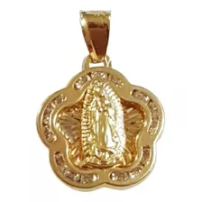 Medalla Oro 14k Virgen 