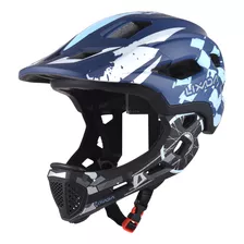 Casco De Ciclismo Para Niños, Casco Integral Desmontable Y A