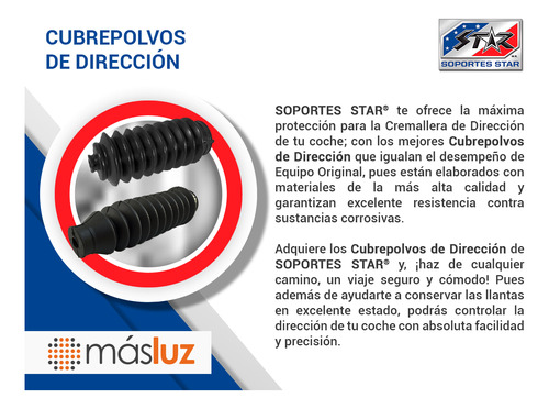 1- Cubre Polvo Direccin Inter 206 L4 1.6l 01/08 S Star Foto 4