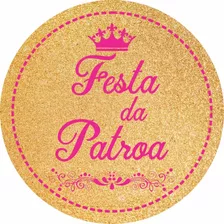Painel Festa Redondo Em Lona Com Arco Incluso, 100cm Grupo2