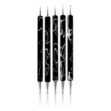 Rolabling 5 Unids/set Plumas De Puntos Para Arte De Uñas De