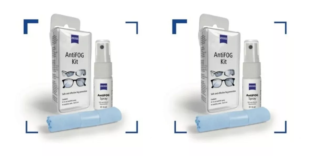 Antifog Zeiss Kit 2un Anti Embaçante Para Óculos