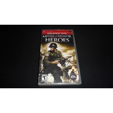 Psp Sony Juego De Medal Of Honor Heroes.