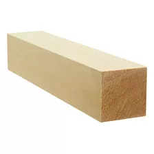 Bloque De Talla De Madera De Tilo Hueco De Nogal, 1.75&quot.