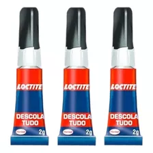 Descola Tudo Loctite 2g Remove Bonder Fitas Etiquetas 3 Uni.