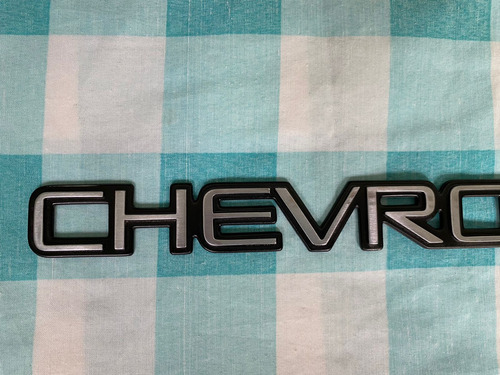 Emblema Trasero Chevrolet S10 Blazer Original Foto 7