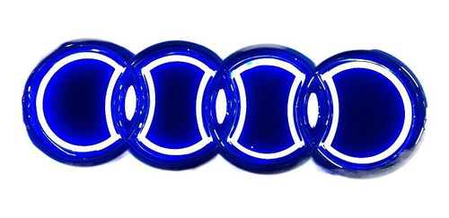 Foto de Luz Led Con Logotipo De Coche Para Audi 5d, 18 X 5,8 Cm