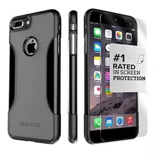 Para iPhone 8 Plus Y 7 Plus Case, Saharacase Protective Kit
