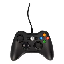 Control Compatible Xbox 360 Game Pad Alambrico Genérico /e Color Negro