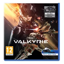 Eve: Valkyrie Eve Valkyrie Standard Edition Ccp Games Ps4 Físico