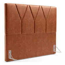 Cabeceira Cama Box Casal 140 Cm Aurora Couríssimo Camel