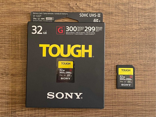 Cartão Sd 32gb Sony Tough