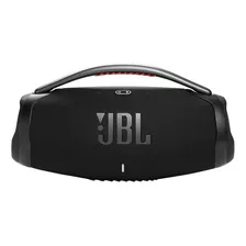 Caixa De Som Jbl Boombox 3 Black Com Bluetooth E À Prova D'água 180w