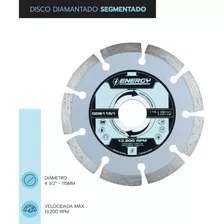 Disco Diamantado Segmentado 4 1/2 Dds 115/1 // Cyj Color Turquesa