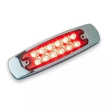 Plafon Para Camion Rojo Y Ambar 12 Leds Italioturbo