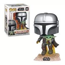 Funko Pop Star Wars: The Mandalorian - Mando Flying