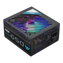 Fuente De Poder Azza 650w Rgb 80plus Bronze Psaz-650w 